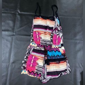 Multi-Colored Romper